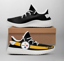 Load image into Gallery viewer, NFL Pittsburgh Steelers Like Yeezy Shoes Sneakers T1009-17
