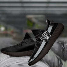 Load image into Gallery viewer, NFL Oakland Raiders Like Yeezy Shoes Sneakers T1009-19