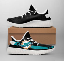 Load image into Gallery viewer, NFL Miami Dolphins Like Yeezy Shoes Sneakers T1009-25
