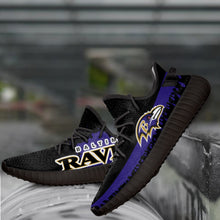 Load image into Gallery viewer, NFL Baltimore Ravens Like Yeezy Shoes Sneakers T1010 - 02