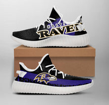 Load image into Gallery viewer, NFL Baltimore Ravens Like Yeezy Shoes Sneakers T1010 - 02