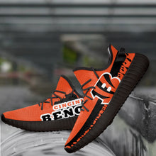 Load image into Gallery viewer, NFL Cincinnati Bengals Like Yeezy Shoes Sneakers T1010 - 02