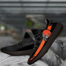 Load image into Gallery viewer, NFL Cleveland Browns Like Yeezy Shoes Sneakers T1009-04