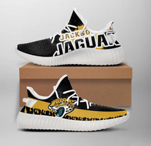 Load image into Gallery viewer, NFL Jacksonville Jaguars Like Yeezy Shoes Sneakers T1010 - 02