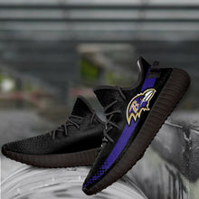 Load image into Gallery viewer, NFL Baltimore Ravens Like Yeezy Shoes Sneakers T1009-09