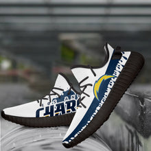 Load image into Gallery viewer, NFL Los Angeles Chargers Like Yeezy Shoes Sneakers T1010 - 02