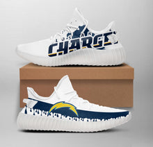 Load image into Gallery viewer, NFL Los Angeles Chargers Like Yeezy Shoes Sneakers T1010 - 02