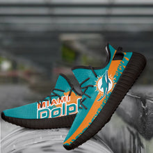 Load image into Gallery viewer, NFL Miami Dolphins Like Yeezy Shoes Sneakers T1010 - 02