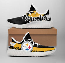 Load image into Gallery viewer, NFL Pittsburgh Steelers Like Yeezy Shoes Sneakers T1010 - 02
