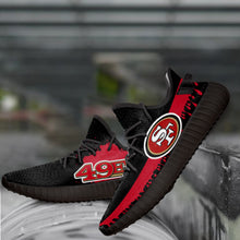 Load image into Gallery viewer, NFL San Francisco 49ers Like Yeezy Shoes Sneakers T1010 - 02