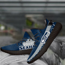 Load image into Gallery viewer, NFL Seattle Seahawks Like Yeezy Shoes Sneakers T1010 - 02