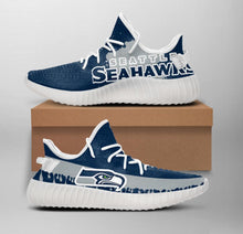 Load image into Gallery viewer, NFL Seattle Seahawks Like Yeezy Shoes Sneakers T1010 - 02
