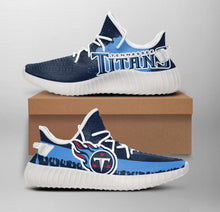 Load image into Gallery viewer, NFL Tennessee Titans Like Yeezy Shoes Sneakers T1010 - 02