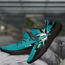 Load image into Gallery viewer, Miami Dolphins NFL 1 Like Yeezy Boost Shoes L1110 018