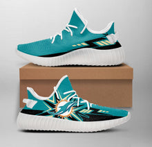 Load image into Gallery viewer, Miami Dolphins NFL 1 Like Yeezy Boost Shoes L1110 018