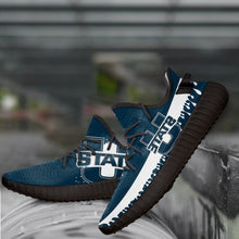 Load image into Gallery viewer, NCAA Utah State Aggies Like Yeezy Shoes Sneakers T1010 - 01