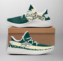 Load image into Gallery viewer, NCAA Cal Poly Mustangs Like Yeezy Shoes Sneakers T1010