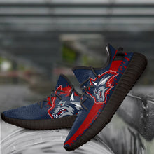 Load image into Gallery viewer, NCAA Stony Brook Seawolves Like Yeezy Shoes Sneakers T1010 - 01