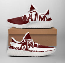 Load image into Gallery viewer, NCAA Texas am Aggies Like Yeezy Shoes Sneakers T1010 - 01