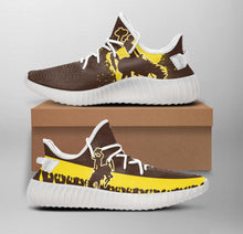 Load image into Gallery viewer, NCAA Wyoming Cowboys Like Yeezy Shoes Sneakers T1010 - 01