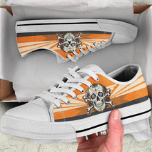 Load image into Gallery viewer, Sugar Skull Low Top Shoes L0910 01
