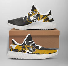 Load image into Gallery viewer, NCAA Missouri Tigers Like Yeezy Shoes Sneakers T1010