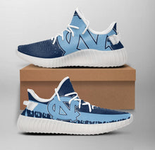 Load image into Gallery viewer, NCAA North Carolina Tar Heels Like Yeezy Shoes Sneakers T1010 - 01