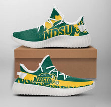 Load image into Gallery viewer, NCAA North Dakota State Bison Like Yeezy Shoes Sneakers T1010 - 01