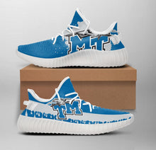 Load image into Gallery viewer, NCAA Middle Tennessee Blue Raiders Like Yeezy Shoes Sneakers T1010