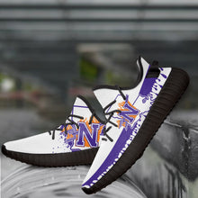 Load image into Gallery viewer, NCAA Northwestern State Demons Like Yeezy Shoes Sneakers T1010 - 01