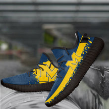 Load image into Gallery viewer, NCAA Michigan Wolverines Like Yeezy Shoes Sneakers T1010