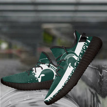 Load image into Gallery viewer, NCAA Michigan State Spartans Like Yeezy Shoes Sneakers T1010