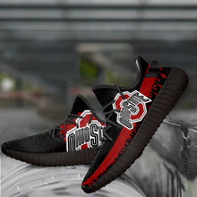 Load image into Gallery viewer, NCAA Ohio State Buckeyes Like Yeezy Shoes Sneakers T1010 - 01
