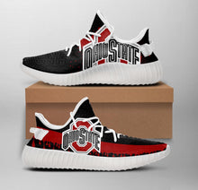 Load image into Gallery viewer, NCAA Ohio State Buckeyes Like Yeezy Shoes Sneakers T1010 - 01
