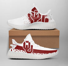Load image into Gallery viewer, NCAA Oklahoma Sooners Like Yeezy Shoes Sneakers T1010 - 01