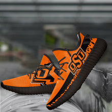 Load image into Gallery viewer, NCAA Oklahoma State University Athletics Like Yeezy Shoes Sneakers T1010 - 01