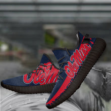 Load image into Gallery viewer, NCAA Ole Miss Rebels Like Yeezy Shoes Sneakers T1010 - 01