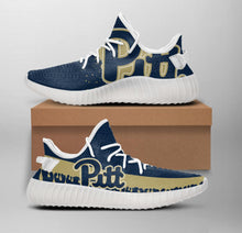 Load image into Gallery viewer, NCAA Pitt Panthers Like Yeezy Shoes Sneakers T1010 - 01