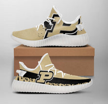 Load image into Gallery viewer, NCAA Purdue Boilermakers Like Yeezy Shoes Sneakers T1010 - 01