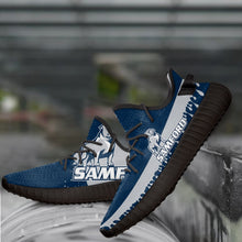 Load image into Gallery viewer, NCAA Samford Bulldogs Like Yeezy Shoes Sneakers T1010 - 01