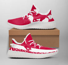Load image into Gallery viewer, NCAA SMU Mustang Like Yeezy Shoes Sneakers T1010 - 01
