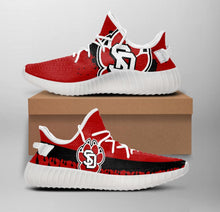 Load image into Gallery viewer, NCAA South Dakota Coyotes Like Yeezy Shoes Sneakers T1010 - 01